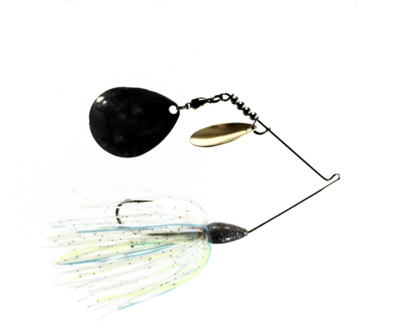 Showstopper Classic Single/Double Colorado Spinnerbait – Blue Rock